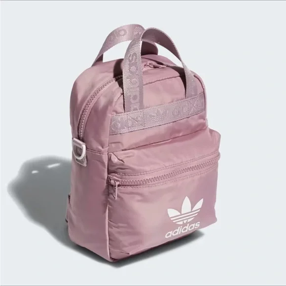 adidas micro backpack in light purple/white - Picture 7 of 10